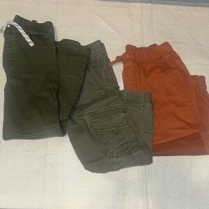 Set of Wrangler Kids' Olive and Orange Casual Bottoms Boys 7y